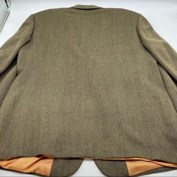 Men's 💯% Wool Suit Jacket Sz 42R - Picture 5 of 14